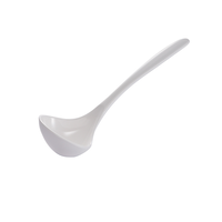 Mini Soup Ladle White
