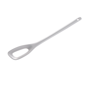 Hutzler Mixing Spoon with Hole White