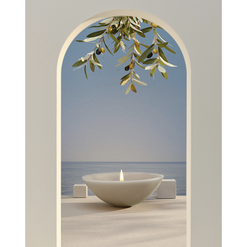 Lampe Berger Floating Pool Candle LIGHT GREY