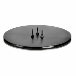 Ester & Erik Candle Plate Matte Black