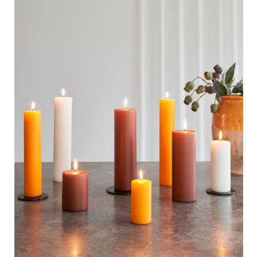 Ester & Erik Candle Plate Matte Black Ester & Erik Candle Plate Matte Black