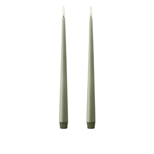 Ester & Erik LED Taper Candle Set of 2 Artichoke Ester & Erik LED Taper Candle Set of 2 Artichoke