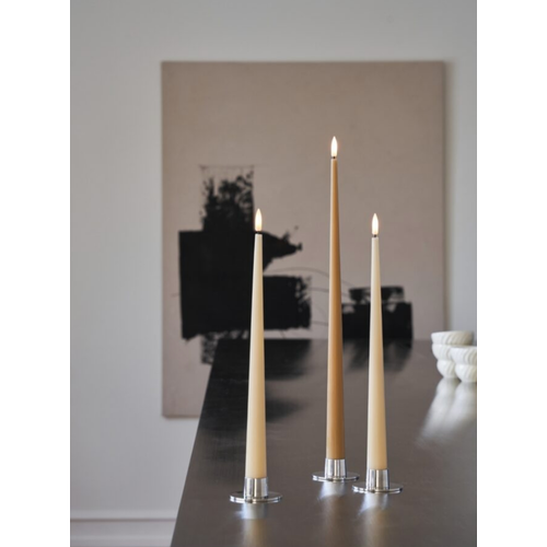 Ester & Erik LED Taper Candle Set of 2 Artichoke