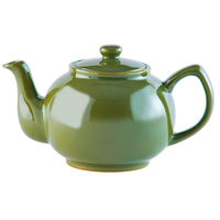 Teapot Brights Olive Green 6 Cup