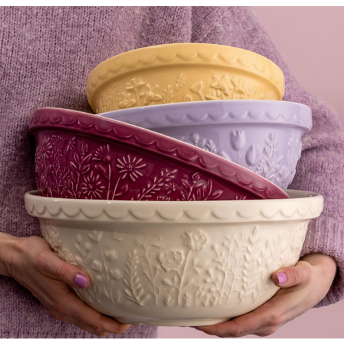 Mason Cash Mason Cash Mixing Bowl Rose Meadow 29cm Mason Cash Mason Cash Mixing Bowl Rose Meadow 29cm