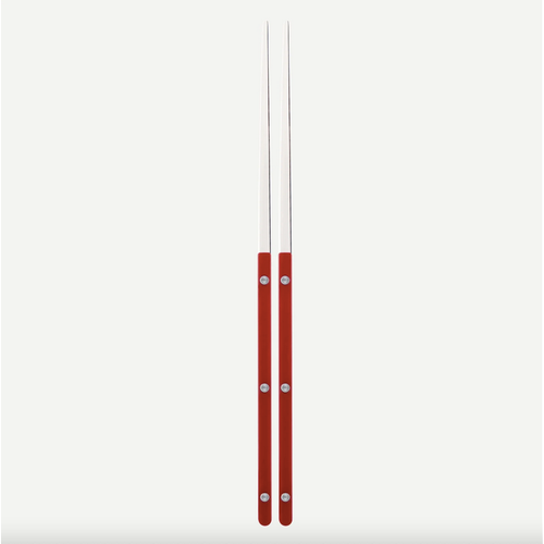 Sabre Bistrot Chopsticks and Rest Set Burgundy