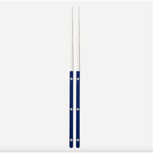Sabre Bistrot Chopsticks and Rest Set Navy Blue