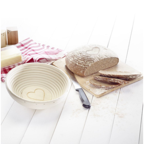 Westmark Banneton Round with Heart and Cover