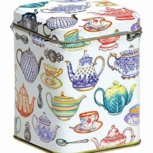 JL Bradshaw Tin Square Teapots 100gr. JL Bradshaw Tin Square Teapots 100gr.