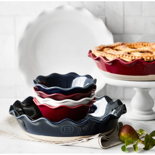 Emile Henry Emile Henry Individual Pie Dish Grand Cru Red Set of 2
