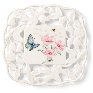 Lenox Butterfly Meadow Carved Trivet