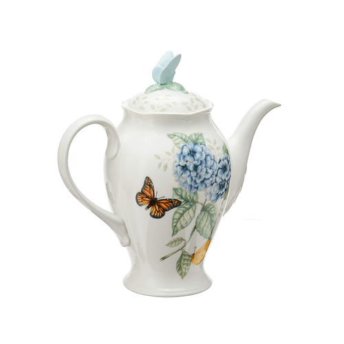 Lenox Butterfly Meadow Coffee Pot with Lid