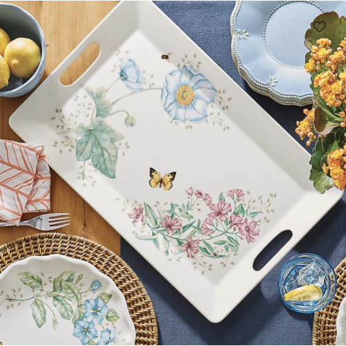 Lenox Butterfly Meadow Melamine Tray