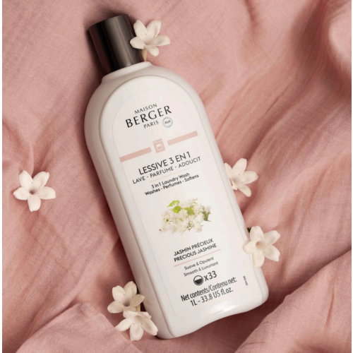 Lampe Berger 3 in 1 Laundry Wash Precious Jasmine 1L