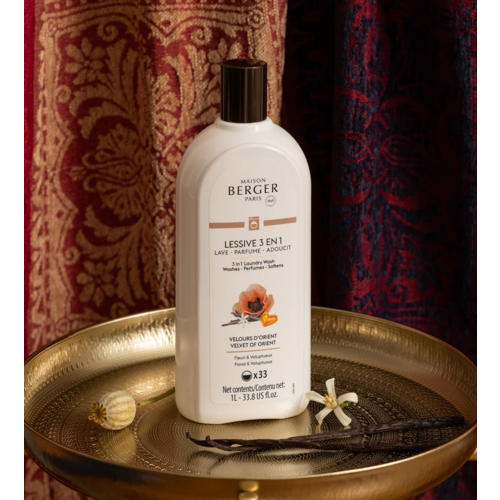 Lampe Berger 3 in 1 Laundry Wash Velvet of Orient 1L