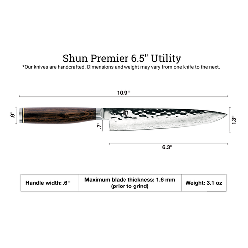 Shun Shun Premier Utility Knife 6.5 inches