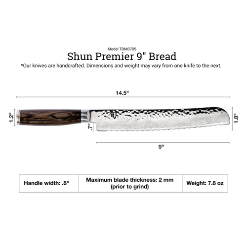 Shun Shun Premier Bread 9 inches