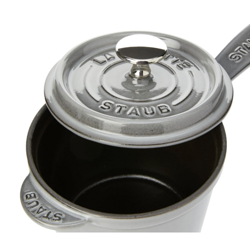 Staub Saucepan 1.25qt Graphite Grey Staub Staub Saucepan 1.25qt Graphite Grey Staub
