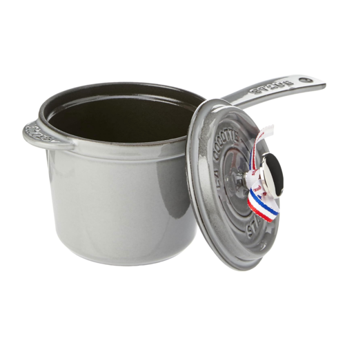 Staub Saucepan 1.25qt Graphite Grey Staub Staub Saucepan 1.25qt Graphite Grey Staub