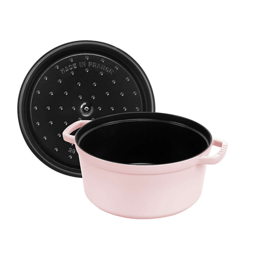 Staub Dutch Oven Round 4 Qt Pink Peony Staub