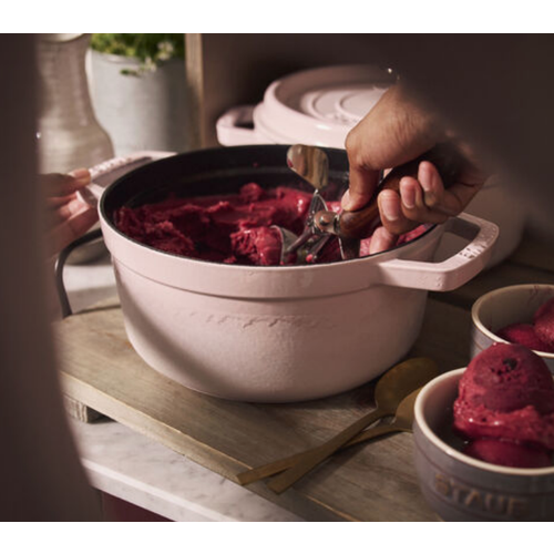 Staub Dutch Oven Round 4 Qt Pink Peony Staub