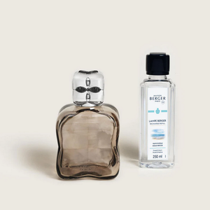 Lampe Berger Lampe Berger Cozy Chestnut Gift Set + 250 ml Ocean Breeze