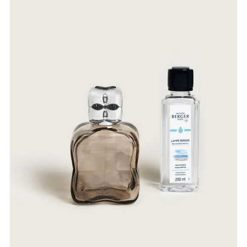 Lampe Berger Lampe Berger Cozy Chestnut Gift Set + 250 ml Ocean Breeze Lampe Berger Lampe Berger Cozy Chestnut Gift Set + 250 ml Ocean Breeze