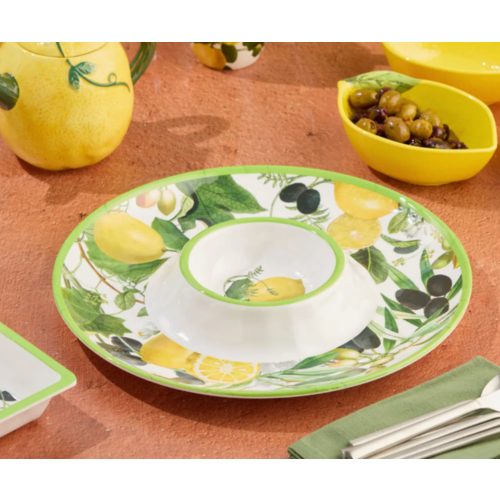 Certified International Chip n Dip Limone
