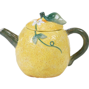 Certified International Lemon Teapot 3D
