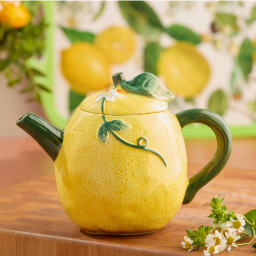 Certified International Lemon Teapot 3D