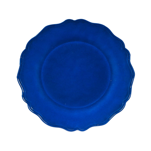 Certified International Blue Salad Plate Flores Certified International Blue Salad Plate Flores