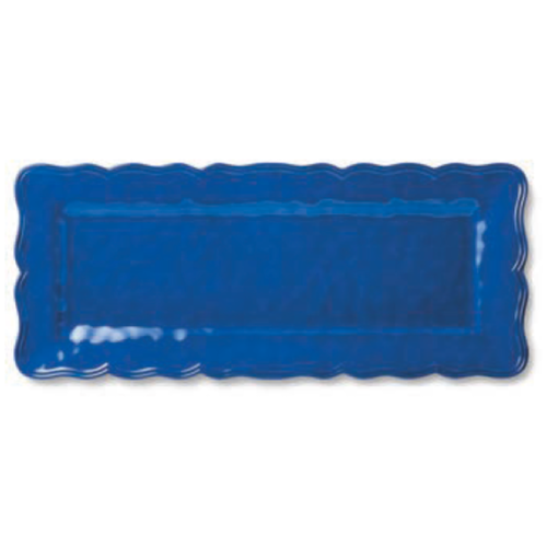 Certified International Blue Rectangular Platter Flores Certified International Blue Rectangular Platter Flores