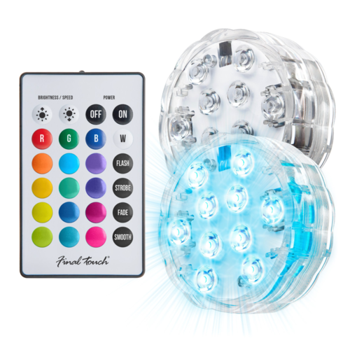 Final Touch Ice Bucket & Cooler LED Lights Set of 2 Final Touch Ice Bucket & Cooler LED Lights Set of 2