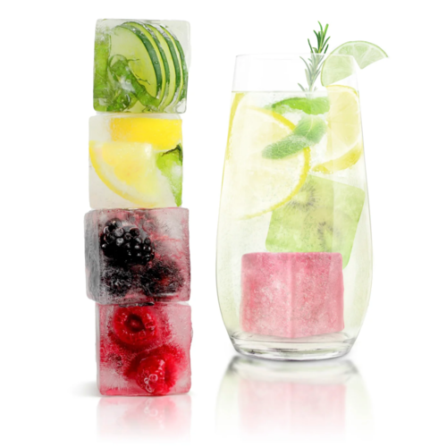 Final Touch Ice Cube Mould Extra Large Set of 3 Stackable