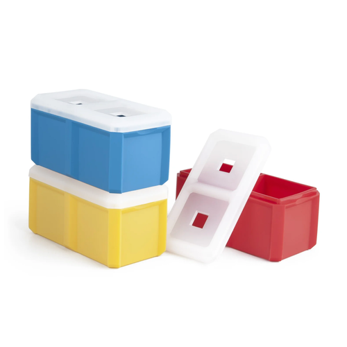 Final Touch Ice Cube Mould Extra Large Set of 3 Stackable Final Touch Ice Cube Mould Extra Large Set of 3 Stackable