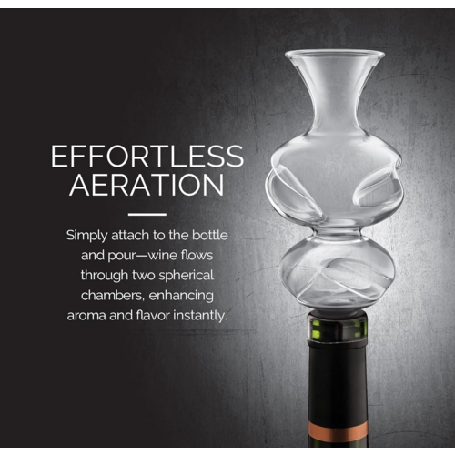 Final Touch On The Bottle Conundrum Wine Aerator