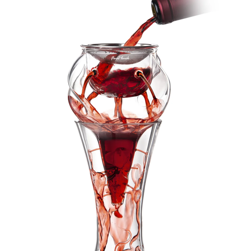 Final Touch Conundrum Aerator For Wine Decanters Final Touch Conundrum Aerator For Wine Decanters