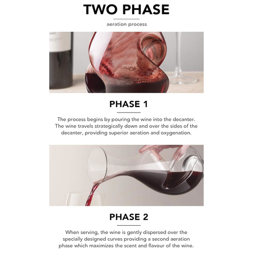 Final Touch L'Grand Conundrum Aerator Decanter