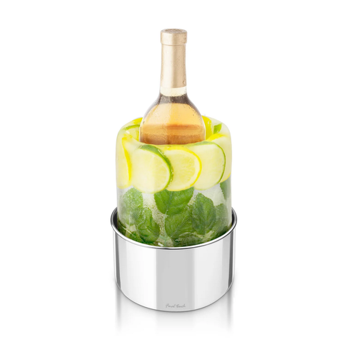 Final Touch Stainless Steel Ice Bottle Chiller Final Touch Stainless Steel Ice Bottle Chiller