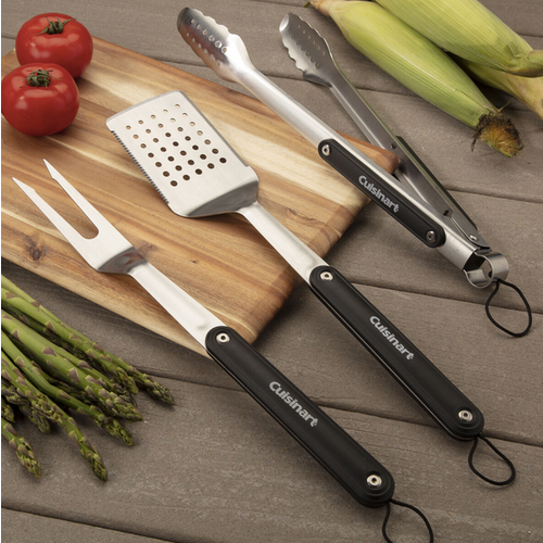 Cuisinart Magnetic Grill Tool Set 3 Pieces Cuisinart Magnetic Grill Tool Set 3 Pieces