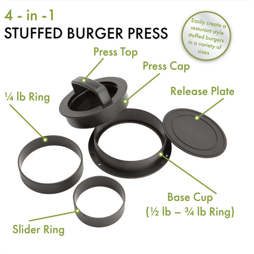 Cuisinart 4-in-1 Stuffed Burger Press