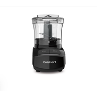 Mini Food Prep Processor Black 3 Cup