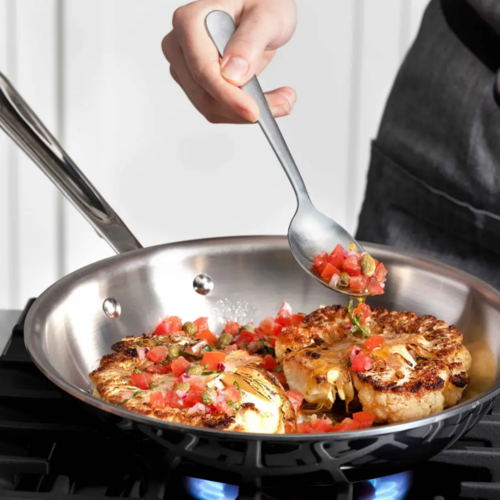 All Clad D3 Fry Pan 8 inch Stainless Steel