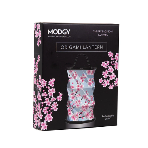 MODGY Origami Rechargeable Lantern Cherry Blossom
