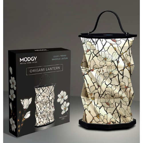 MODGY Origami Rechargeable Lantern Tiffany Magnolia MODGY Origami Rechargeable Lantern Tiffany Magnolia