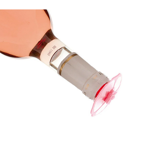 CHARLES VIANCIN Bulb Wine Stopper Floral Design