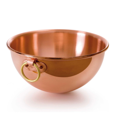 Mauviel MAUVIEL M’Passion Copper Bowl with Ring 10” Mauviel MAUVIEL M’Passion Copper Bowl with Ring 10”