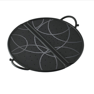Kuhn Rikon Folding Splatter Guard Black 12"