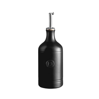 Emile Henry Oil Cruet Truffle Black