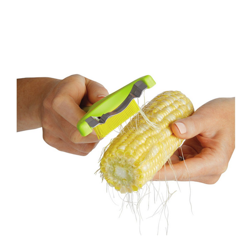 Kuhn Rikon Corn Zipper with Silk Brush